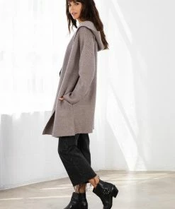 LOVESTITCH Coldwater Canyon Hooded Cardigan