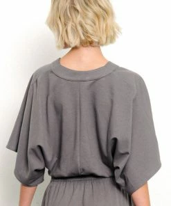 Fabina BRUSHED ORGANIC HEMP Crop Surplus Kimono Studio Ko