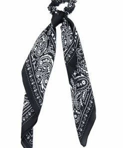 Jamie Rocks & Co. Game Day Scrunchie With Silk Scarf