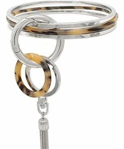 The Market Place BIG O Polished Metal Bangle