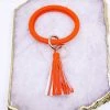 The Market Place Key Chain Bangle With Tassel KEY RINGS