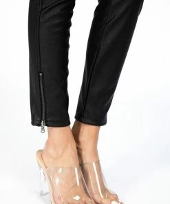 KanCan Gemma High Rise Faux Leather Leggings