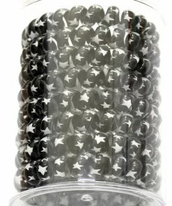 Girly Spiral Hair Ties - Stars