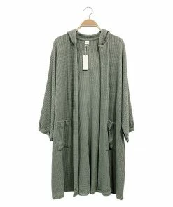 Studio Ko DOMESTIC KNIT WAFFLE Cardigan Hoodie RESORT APPAREL