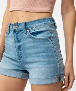 KanCan Jillian High Rise Shorts