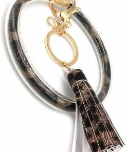 The Market Place KEY RINGS BIG O JELLY TUBE BANGLE