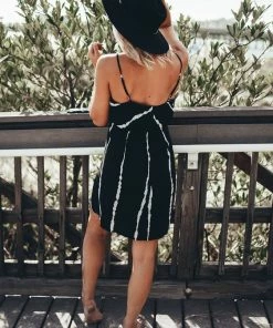 LOVESTITCH Spaghetti Strap Twist Tunic