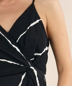 LOVESTITCH Spaghetti Strap Twist Tunic