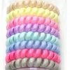 Girly Matte Pastel Hair Coils
