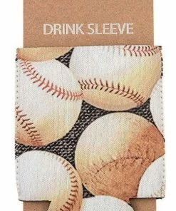 Tipi Home & Beauty BASEBALL PRINT DRINK SLEEVE.