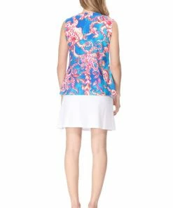 Aryeh White Cotton Skort