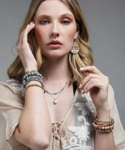 Garden Party Four Layered Stretch Bracelet Set JEWELRY