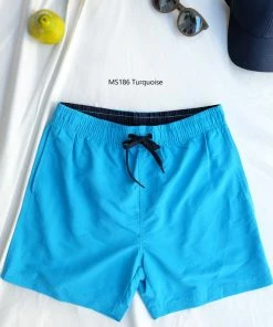 Maria West Swimwear Turquoise Swim Shorts RESORT APPAREL