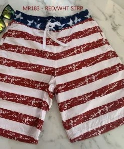 Maria West Swimwear American Flag Swim Shorts
