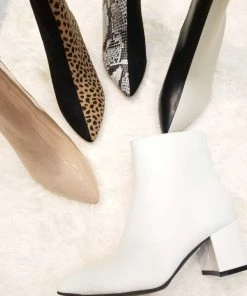 Bamboo SHOES Patent & Suede Booties