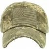 KBETHOS Distressed American Flag Baseball Cap