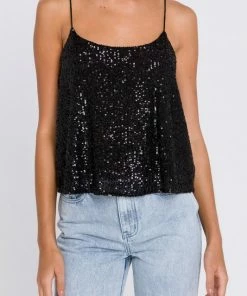 Endless Rose Sequin Cami Top RESORT APPAREL