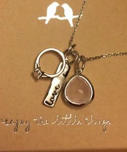 Chloe + Isabel 'Love' Charm Necklace JEWELRY