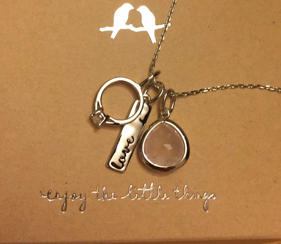 Chloe + Isabel 'Love' Charm Necklace JEWELRY 2 Chloe + Isabel 'Love' Charm Necklace JEWELRY