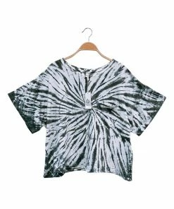 Fabina Tie Dye Cotton Slub Crop RESORT APPAREL