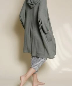 Studio Ko DOMESTIC KNIT WAFFLE Cardigan Hoodie RESORT APPAREL