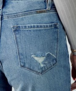 KanCan High Rise Mom Jeans RESORT APPAREL
