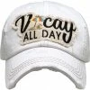 KBETHOS RESORT APPAREL Distressed VACAY Baseball Cap