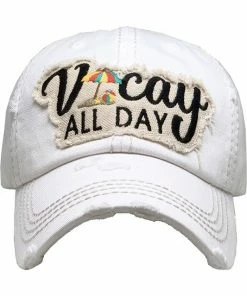 KBETHOS RESORT APPAREL Distressed VACAY Baseball Cap