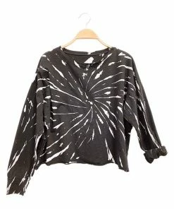 Fabina TWIST TIE LONG SLEEVE CROP