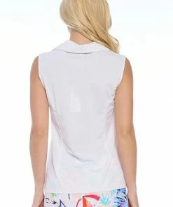 Aryeh Sleeveless Collar Shirt