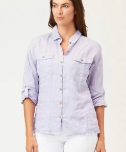 XCVI WHITSON BUTTON-UP