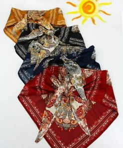 Sweet Generis Satin Bandana Tube Top