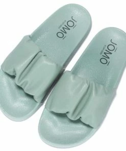 JOMO Scrunchie Single Band Slides