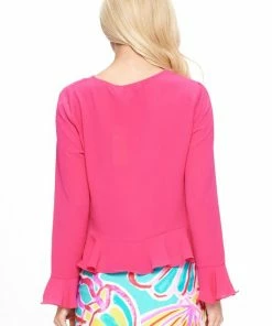 Aryeh Tops Daphne Ruched Top