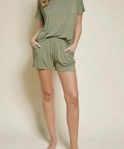 Studio Ko BAMBOO LOUNGE SHORTS SET RESORT APPAREL
