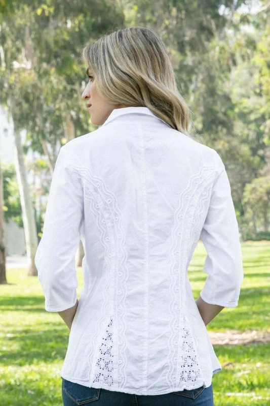 Gretty Zueger Marisel Cotton Blouse 2 Gretty Zueger Marisel Cotton Blouse