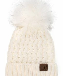 C.C. Pom Pom Beanie C.C. BEANIE