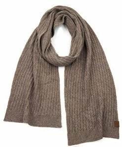 C.C. C.C Honey Comb Pattern Scarf