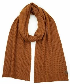 C.C. C.C Honey Comb Pattern Scarf SCARVES