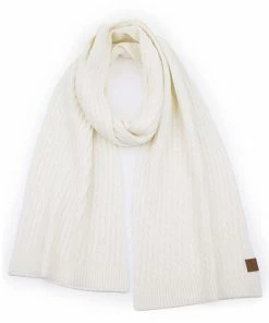 C.C. C.C Honey Comb Pattern Scarf