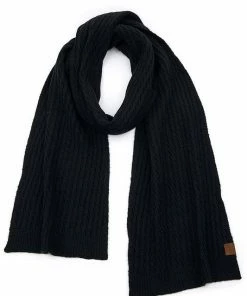 C.C. C.C Honey Comb Pattern Scarf