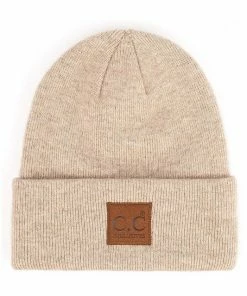 C.C. C.C Heather Knit Beanie Hat HATS