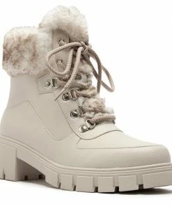 Quipid FURRY FLEECE LINED ANKLE BOOTS