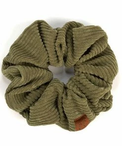 C.C. C.C Corduroy Solid Color Soft Scrunchie HAIR