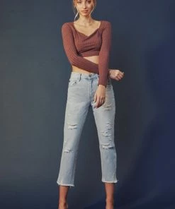 KanCan Sierra High Rise Straight Jeans