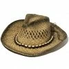 Girly LAKE LIFE Woven Western Hat