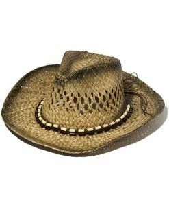 Girly LAKE LIFE Woven Western Hat