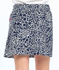 Aryeh Navy Athleisure Overlap Skort RESORT APPAREL
