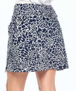 Aryeh Navy Athleisure Overlap Skort RESORT APPAREL
