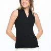 Aryeh Ruffle Sleeveless Sports Top